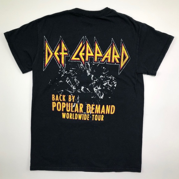 Def Leppard 2016 Tour Size Small Graphic T-Shirt - Picture 3 of 4